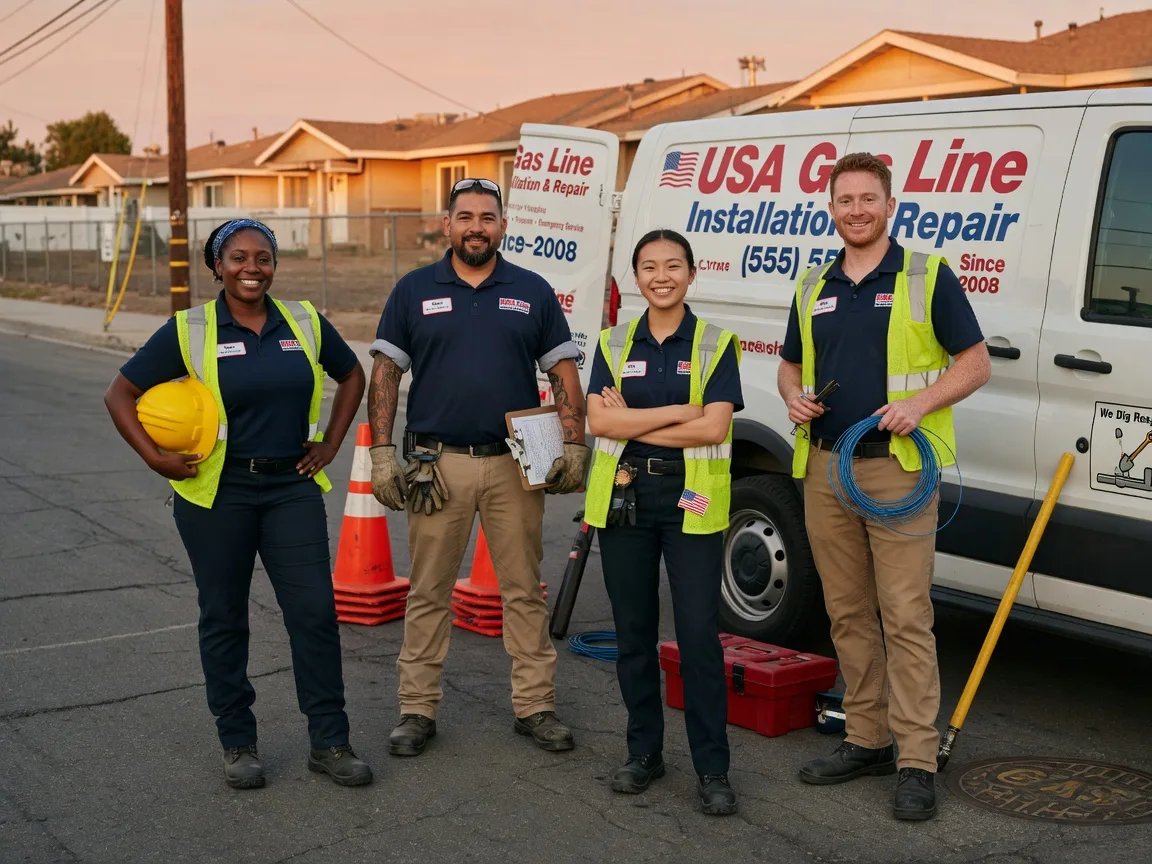 Gas Line Installation company in Pettus, TX